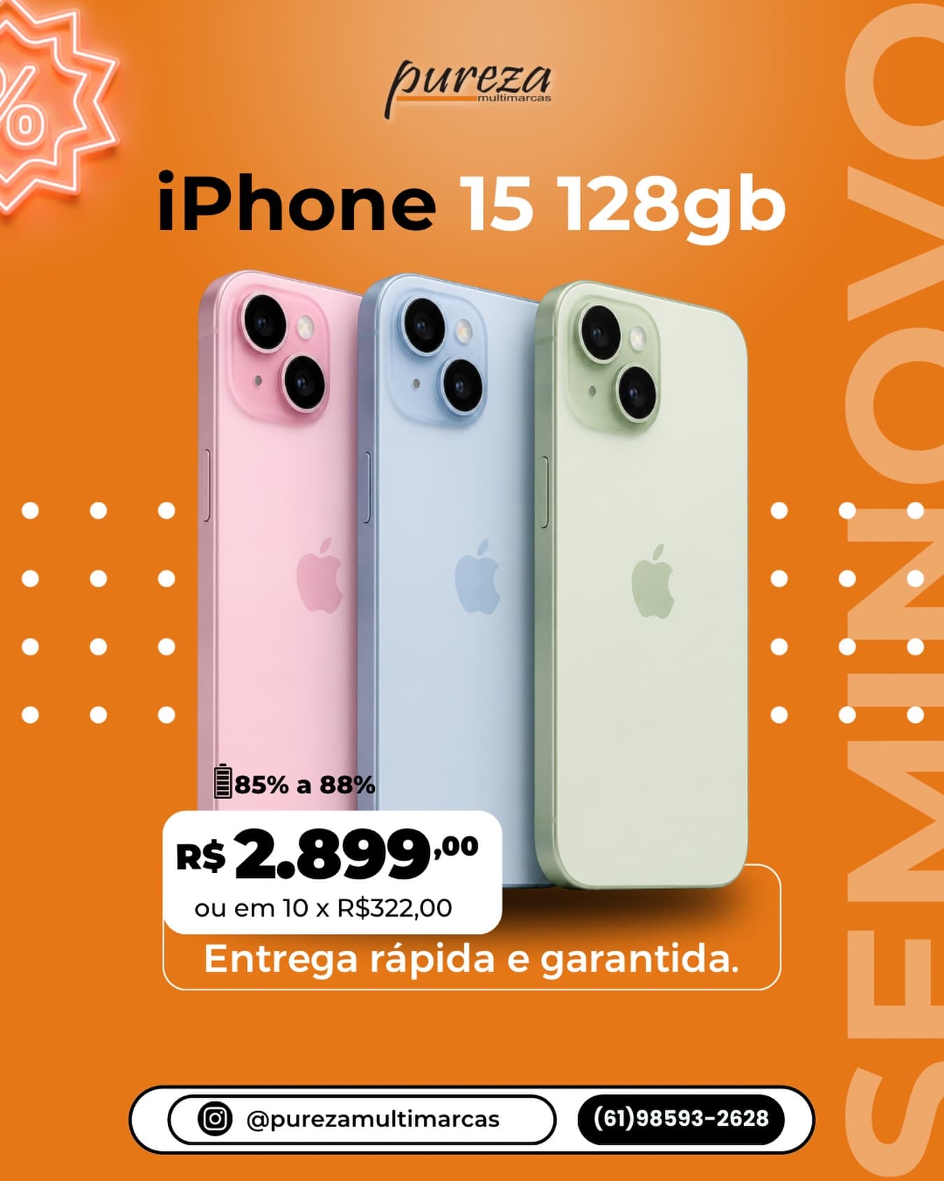 iPhone 15 128GB